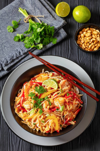 istock pad thai with shrimps, peanuts, eggs, bean sprouts 2129274282