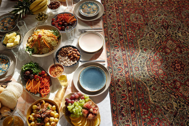 istock Part Of Festive Table On Eid Al-Fitr 2129307804