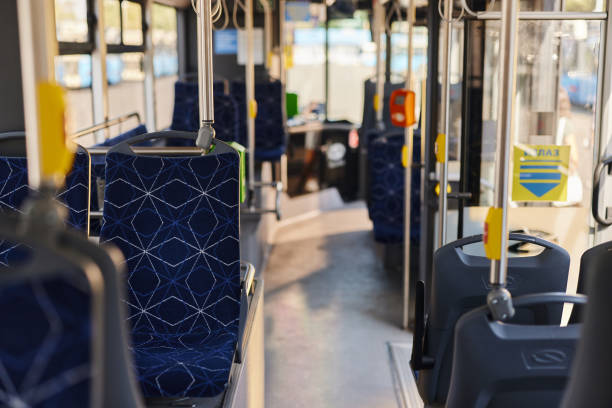 istock Seats in a public transportation. 2129363986