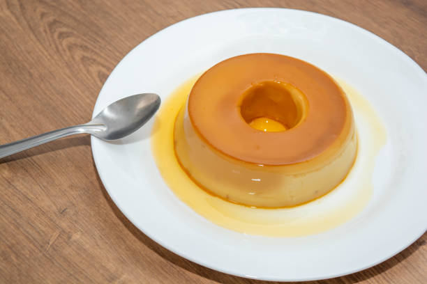 istock traditional brazilian milk pudding also known as 'pudim de leite' 2129368071