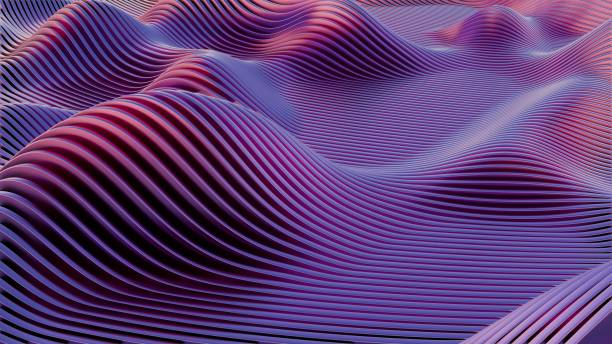 istock This minimalist design features a retro wave, blending modern simplicity with nostalgic retro elements 2129375006