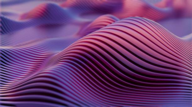 istock This minimalist design features a retro wave, blending modern simplicity with nostalgic retro elements 2129377453