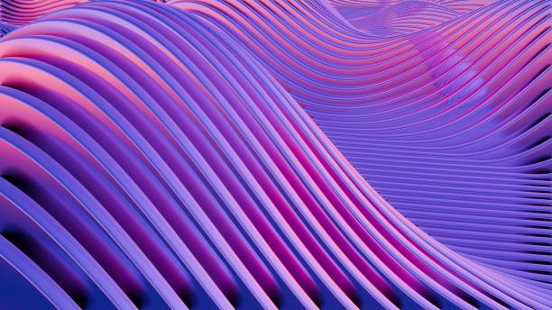 istock This minimalist design features a retro wave, blending modern simplicity with nostalgic retro elements 2129380086