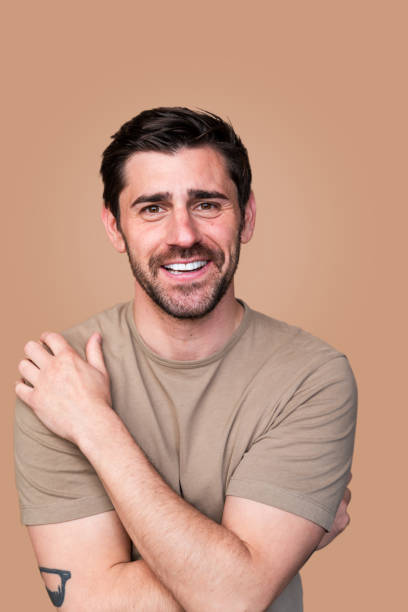 istock Confident smiling man with casual style 2129497299