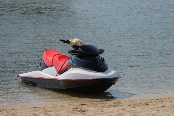 istock jet ski on the sea sandy beach 2129497301