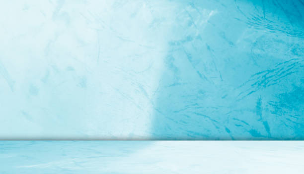 istock Blue Background for Presentation Abstract Studio Cyan Template Business Kitchen House Table Building Light Spaec Wall Interior Room Plant Shadow Window Desk Floor Bar Concrete Gradien Stone Podium 2129500096