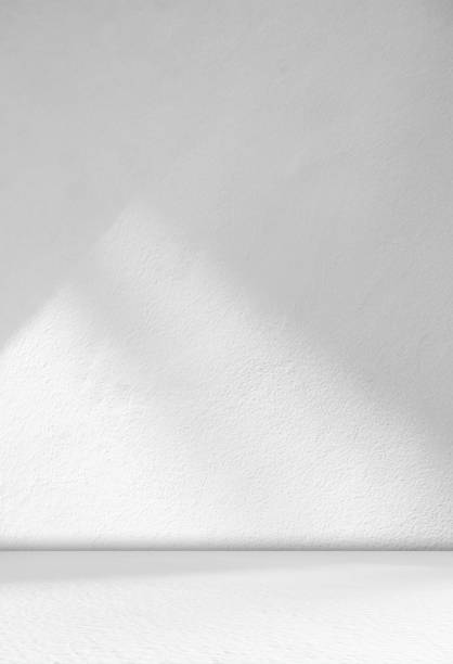 istock Grey Wall Floor Background Abstract Kitchen White Studio Product Light Texture Marble Cement Room Minimal Mockup Display Stage Product Scene Loft Presentation Empty Platform Shelf Backdrop Summer. 2129500103