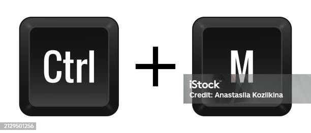 Control M Notes Ctrl M Key Combination Keyboard Control Computer Shortcut Laptop ...
