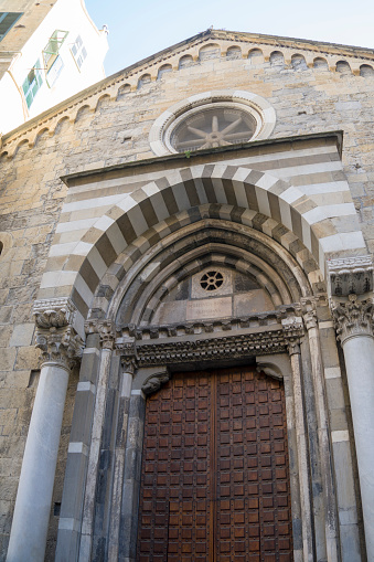 Genoa in Liguria Italy   San Donato Church.