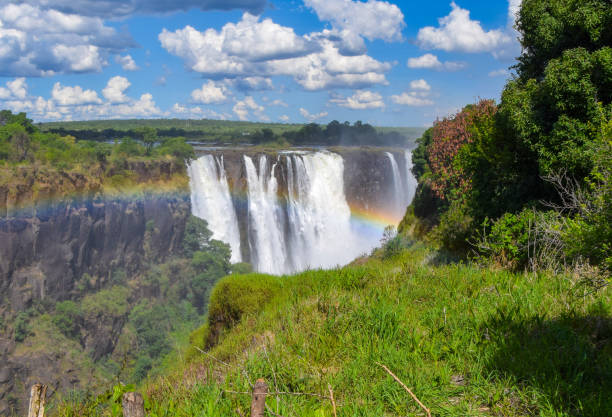 istock Victoria Falls,  Mosi-Oa-Tunya waterfall, Zimbabwe 2129510102