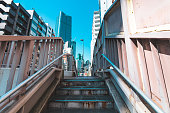 Stair in the Tokyo City