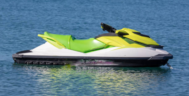 istock Water scooter at sea. Sport 2129606507
