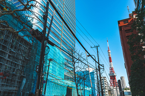 High-rise buildings in Tokyo