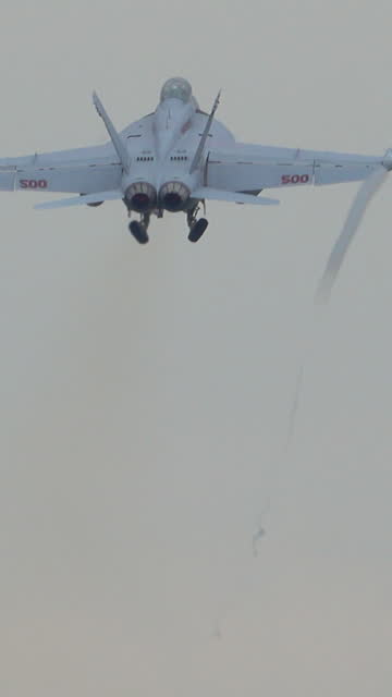 F/A 18 Hornet Field Carrier Landing Practice-Naval Air Facility Atsugi