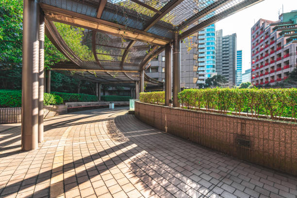Public Area in Tokyo City
