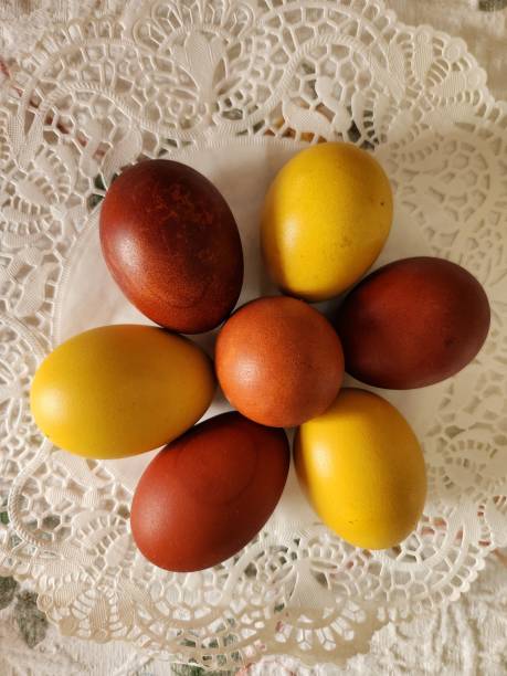 istock The tradition of painting eggs in Poland during Easter. 2129670227