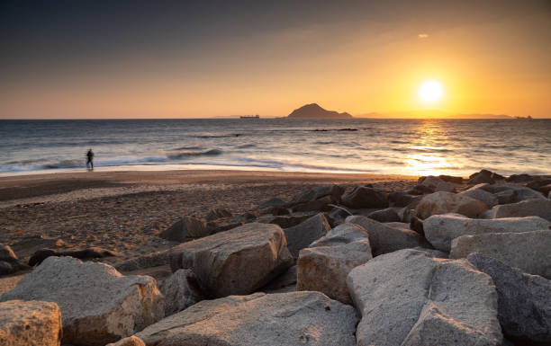 istock Beautiful coastal scenery at sunset 2129719954