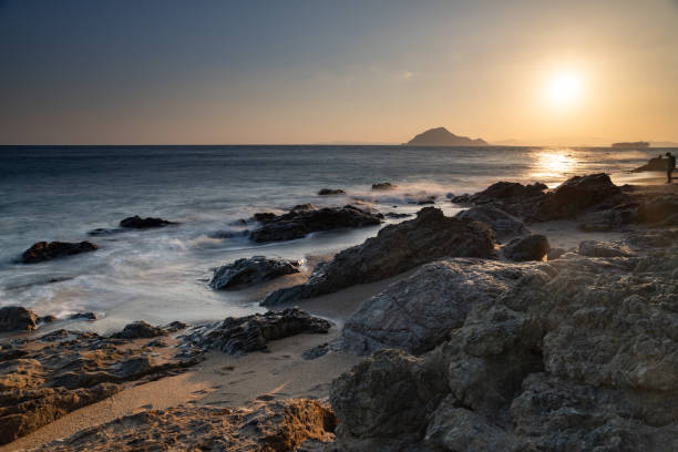 istock Beautiful coastal scenery at sunset 2129720006