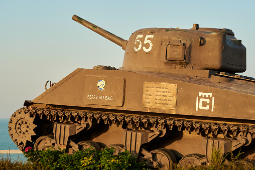 A tank that participated in Operation Overlord, Normandy
