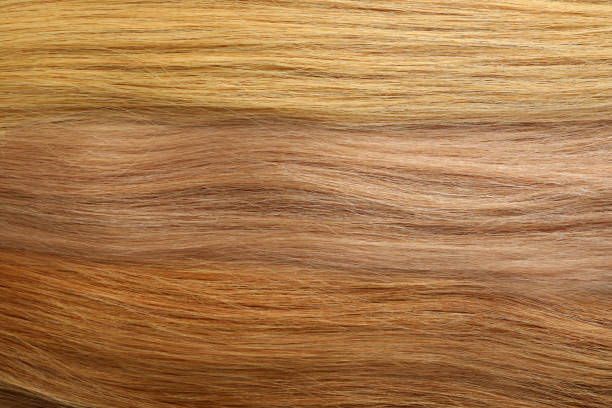 istock Different shade female hair on whole background 2129755961