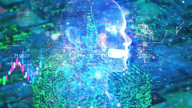 istock Abstract portrait of an humanoid 2129902182