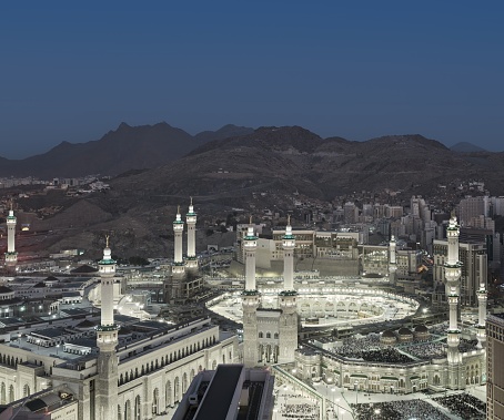 Masjid al-Haram; The Sacred Mosque, also known as the Sacred Mosque or the Great Mosque of Mecca, is a mosque enclosing the vicinity of the Kaaba in Mecca, in the Mecca Province of Saudi Arabia.