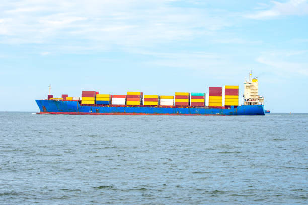 istock Container ships Cargo Logistics and transportation of Container Cargo ship and Cargo shipyard a logistic import export 2130006533