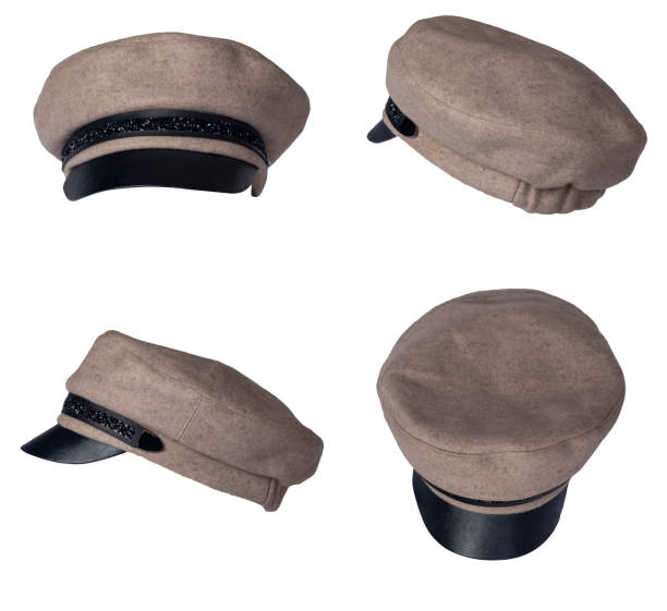 istock fashion hat isolated on white background. colored hat 2130104005