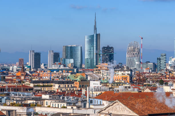 istock Milan, Italy Modern Skyscrapers 2130126338