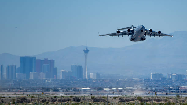 Jets taking off for Red Flag at Nellis AFB