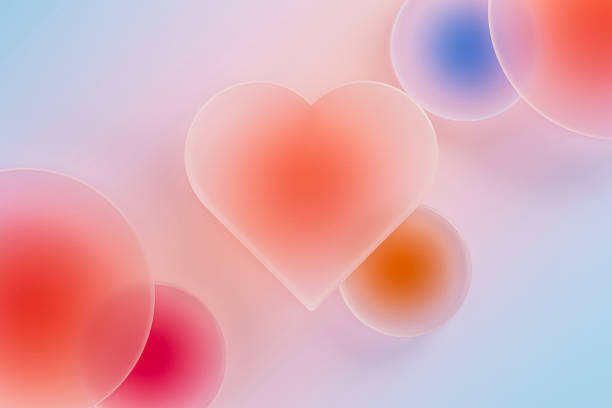 3D rendering Fresh style glass picture