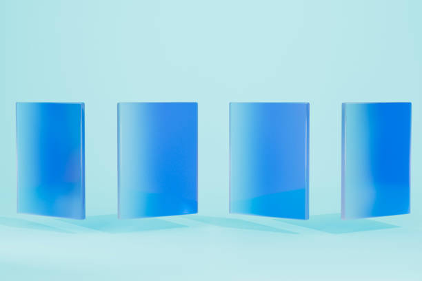 istock 3D rendering bussiness title glass picture 2130152051