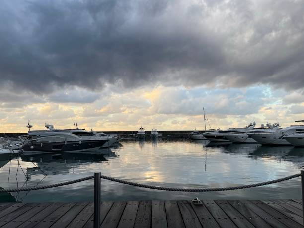 istock Cloudy and clear skies and sunsets 2130429999