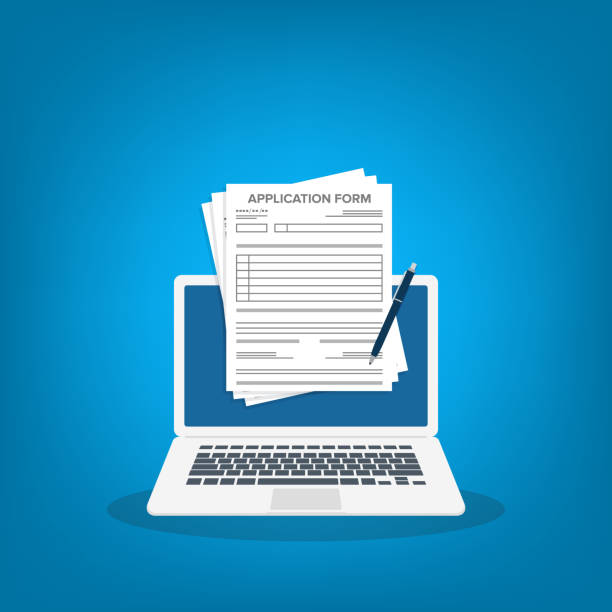 200+ Filling Out College Application Stock Illustrations, Royalty-Free ...
