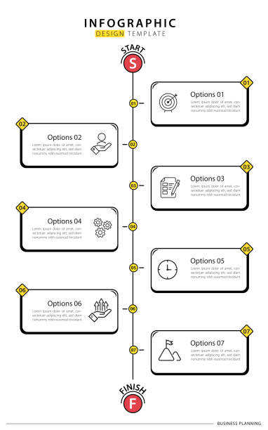 timeline 7 vector hd images, 7 data infographics... 770+ Infographic 7 Vertical Ilustraciones de Stock, gráficos ...
