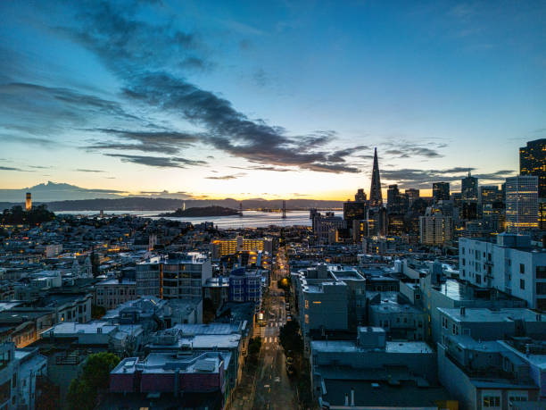 istock Blue Hour Aerial View of San Francisco 2130676406