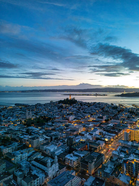istock Blue Hour Aerial View of San Francisco 2130676407