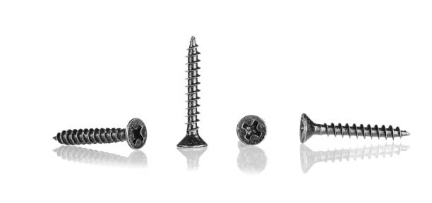 istock black wood screws on isolated white background 2130742144