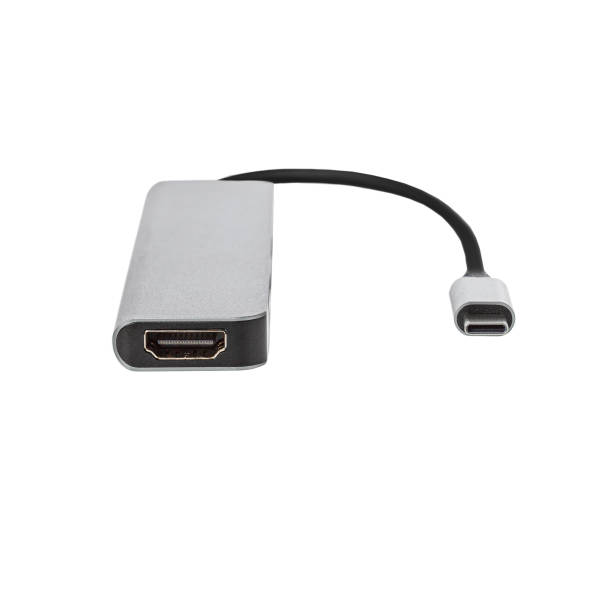 istock USB Type C Hub, USB Type C Splitter, HDMI, USB3.0, USB2.0, PD, SD, TF on white background 2130746321