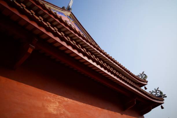 istock Martial Temple against blue sky 2130753755