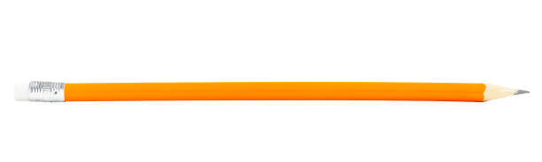 istock Yellow pencil isolated on white background 2130798990