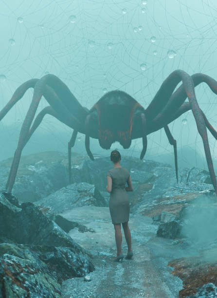 istock Triumph Over Terror: Woman Defeats a Colossal Fear 2130852653