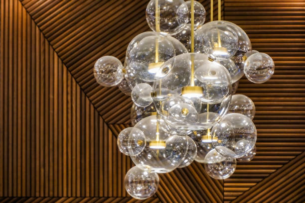 istock Close up of a modern lamp 2130911884