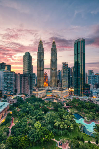 istock Kuala Kumpur Skyline at Dusk 2130999480