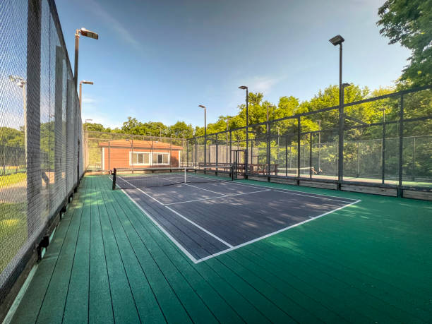 istock Pickleball or Paddle Tennis Courts 2131163656