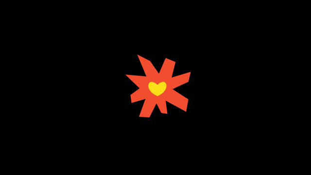 Y2K Sticker Retro Heart