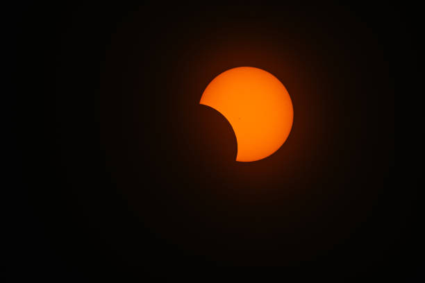 istock Solar astrophotography, at a stage of the 2023 total solar eclipse in North America. 2131231952