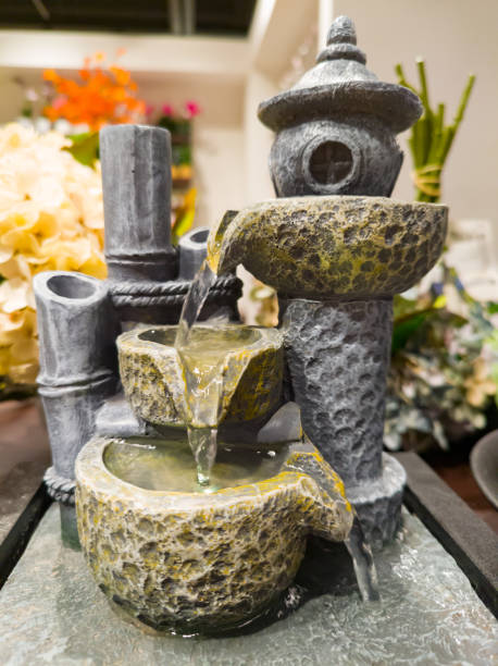 istock Small three level water fountain 2131484750