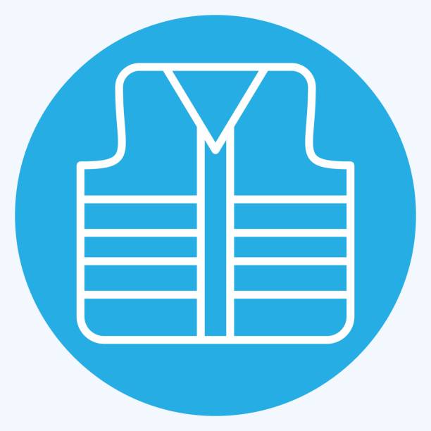 istock Icon Vest. related to Skating symbol. blue eyes style. simple design illustration 2131526759
