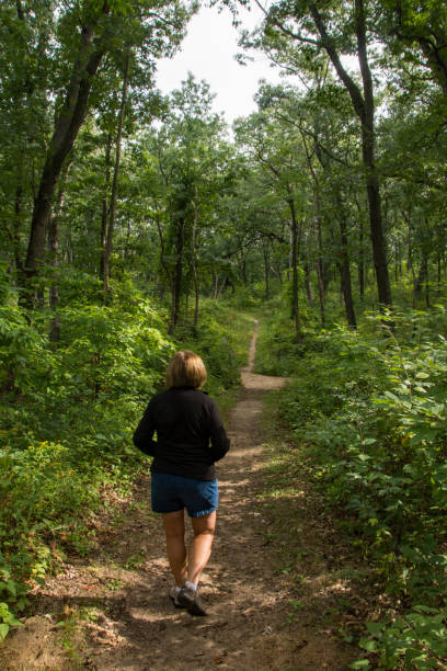 istock Indiana Dunes NP - Hiking on the Dune Ridge Trail 2131759904